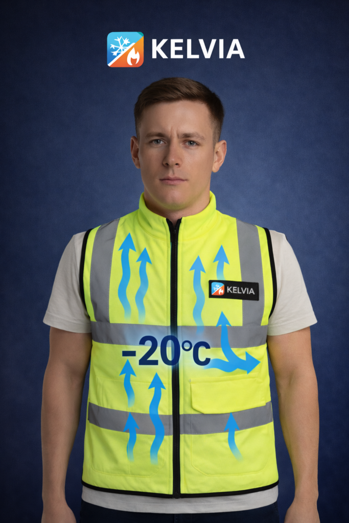 gilet refroidissement par eau Kelvia Hydro Pro